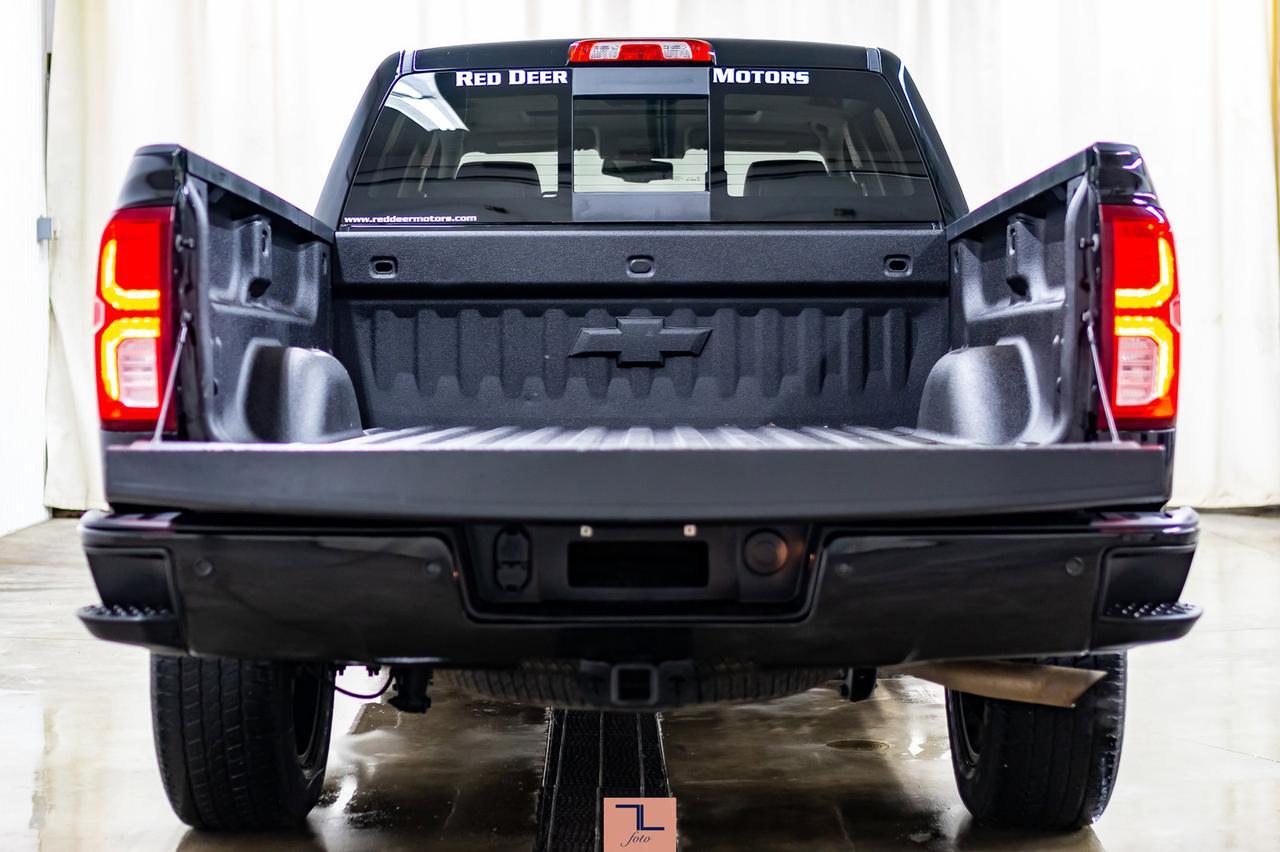 2018 Chevrolet Silverado 1500 4x4 Crew Cab LTZ Z71 Longbox Leather Roof BCam Red Deer AB