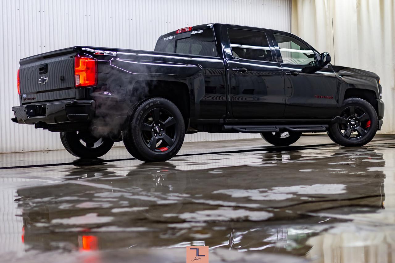 2018 Chevrolet Silverado 1500 4x4 Crew Cab LTZ Z71 Longbox Leather Roof BCam Red Deer AB