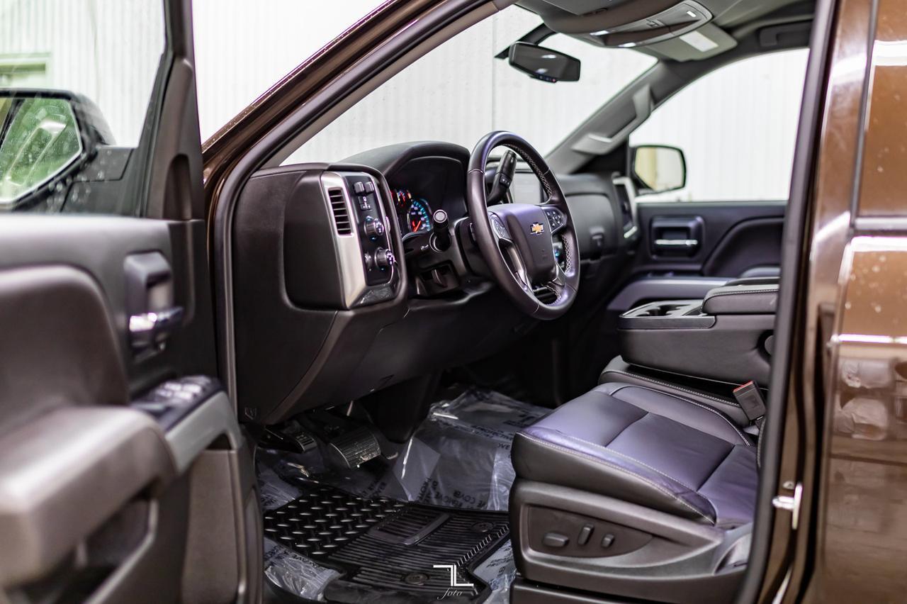 2018 Chevrolet Silverado 1500 4x4 Double Cab LT Z71 True North Leather BCam Red Deer AB