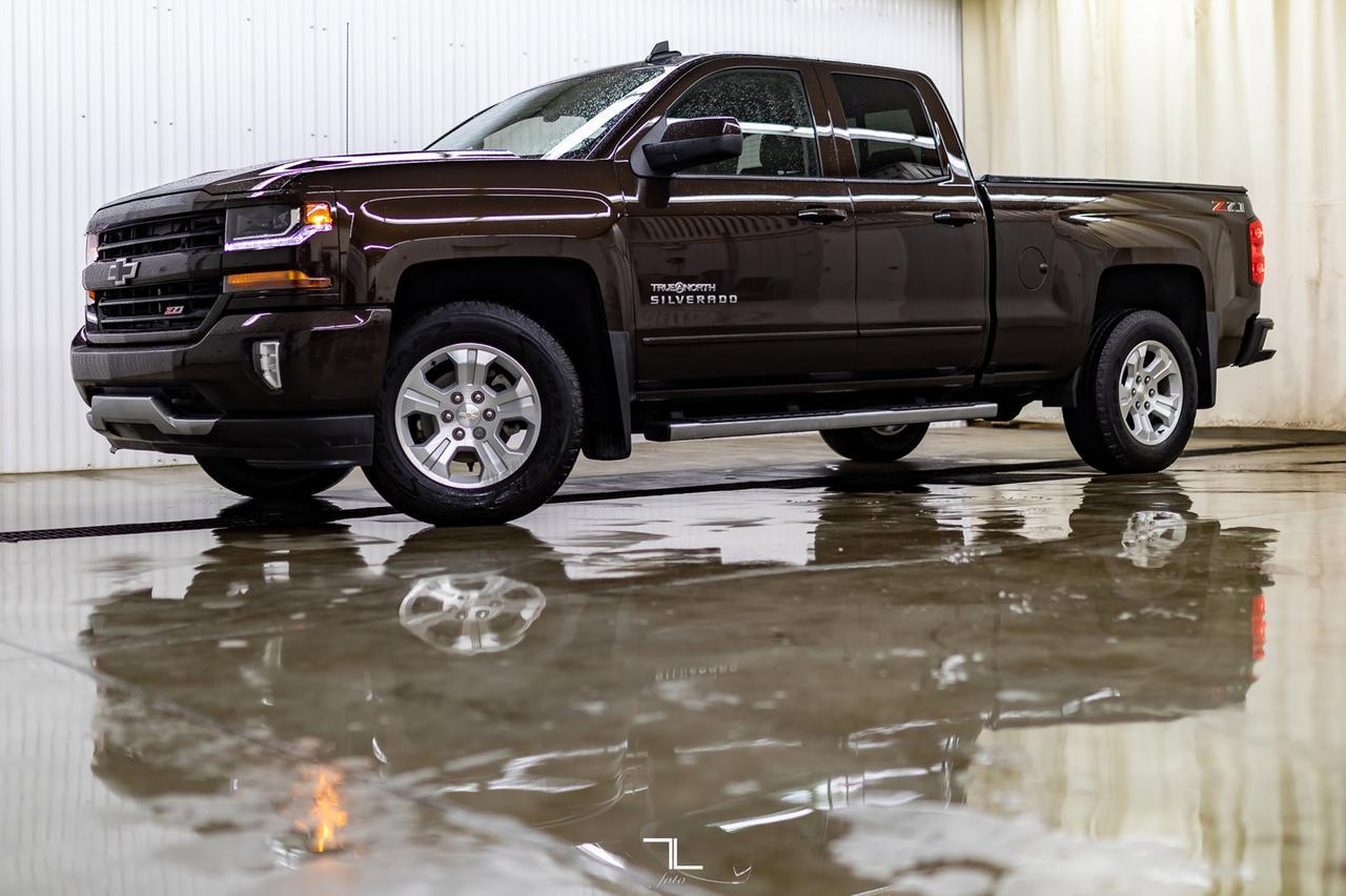 2018 Chevrolet Silverado 1500 4x4 Double Cab LT Z71 True North Leather BCam Red Deer AB