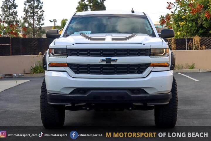 2018 Chevrolet Silverado 1500 Crew Cab Custom Pickup 4D 5 3/4 ft Long Beach CA 2018 Chevrolet Silverado 1500 Crew Cab Custom Pickup 4D 5 3/4 ft Long Beach CA