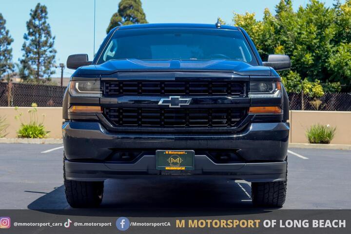 2018 Chevrolet Silverado 1500 Crew Cab Custom Pickup 4D 5 3/4 ft Long Beach CA