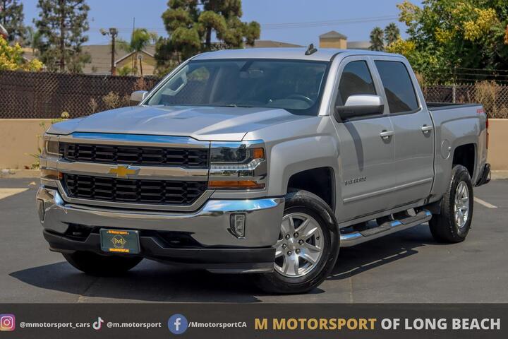 2018 Chevrolet Silverado 1500 Crew Cab LT Pickup 4D 5 3/4 ft Long Beach CA