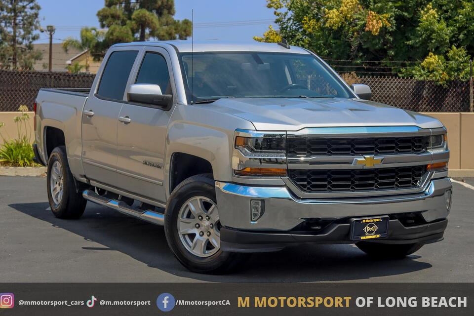 2018_Chevrolet_Silverado 1500 Crew Cab_LT Pickup 4D 5 3/4 ft_ Long Beach CA