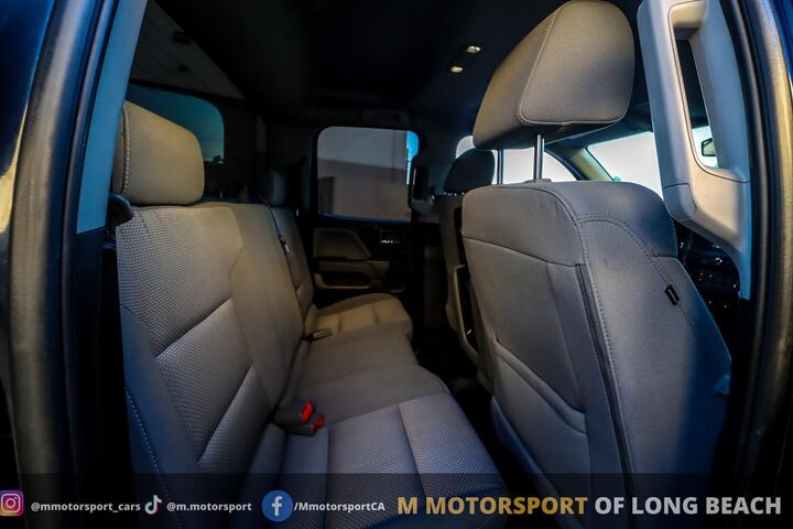 2018 Chevrolet Silverado 1500 Double Cab Custom Pickup 4D 6 1/2 ft Long Beach CA