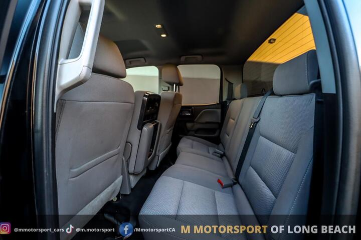 2018 Chevrolet Silverado 1500 Double Cab Custom Pickup 4D 6 1/2 ft Long Beach CA