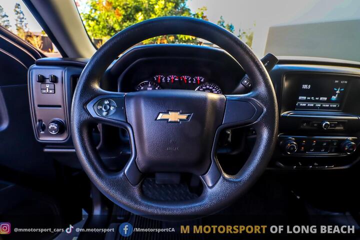 2018 Chevrolet Silverado 1500 Double Cab Custom Pickup 4D 6 1/2 ft Long Beach CA
