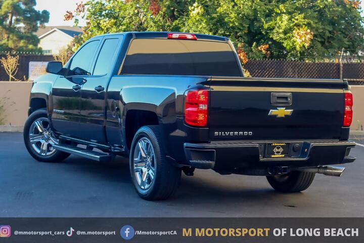 2018 Chevrolet Silverado 1500 Double Cab Custom Pickup 4D 6 1/2 ft Long Beach CA