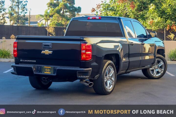 2018 Chevrolet Silverado 1500 Double Cab Custom Pickup 4D 6 1/2 ft Long Beach CA