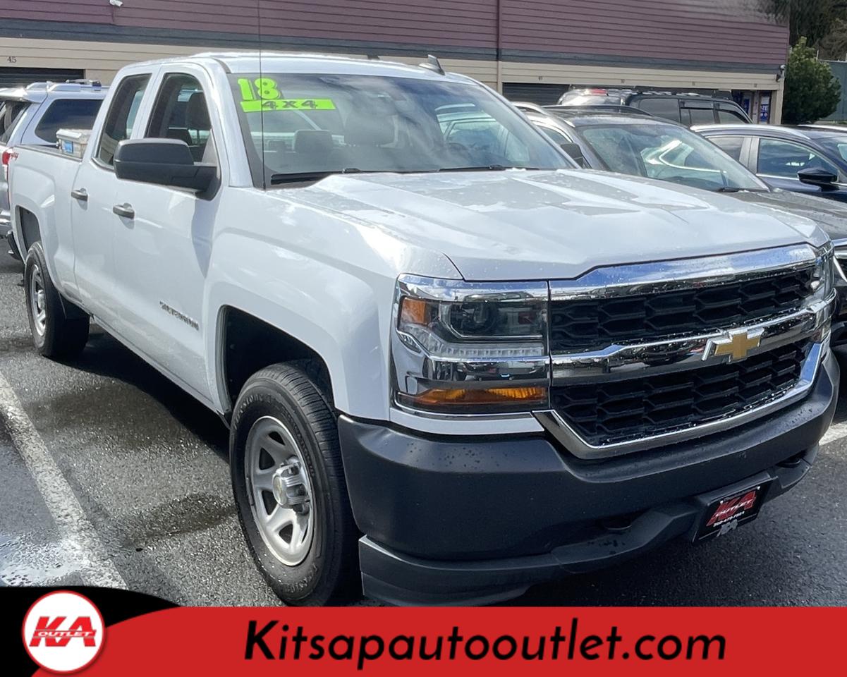 2018 Chevrolet Silverado 1500 Double Cab Work Truck Pickup 4D 6 1/2 ft