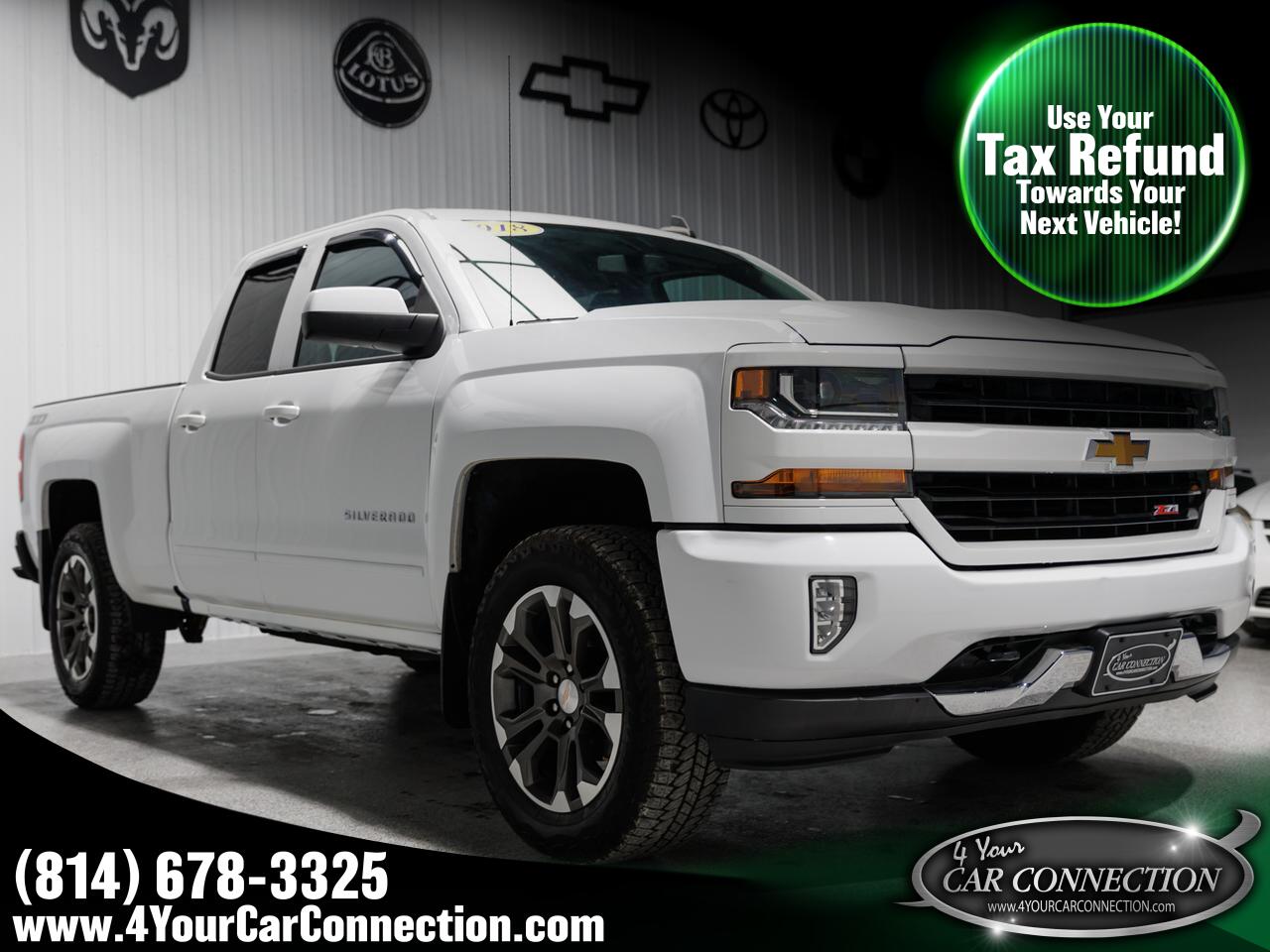 2018 Chevrolet Silverado 1500 Ext. Cab LT 4WD