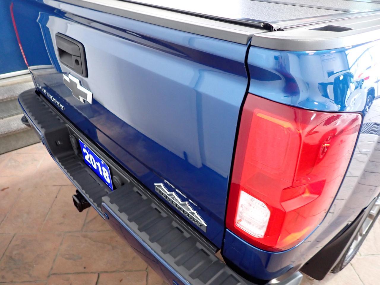 2018 Chevrolet Silverado 1500 High Country 4WD CREW CAB LEATHER NAVI SUNROOF Listowel ON