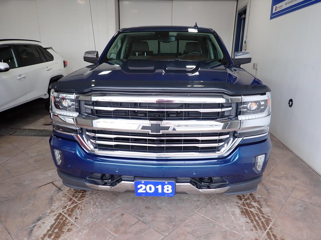 2018 Chevrolet Silverado 1500 High Country 4WD CREW CAB LEATHER NAVI SUNROOF Listowel ON