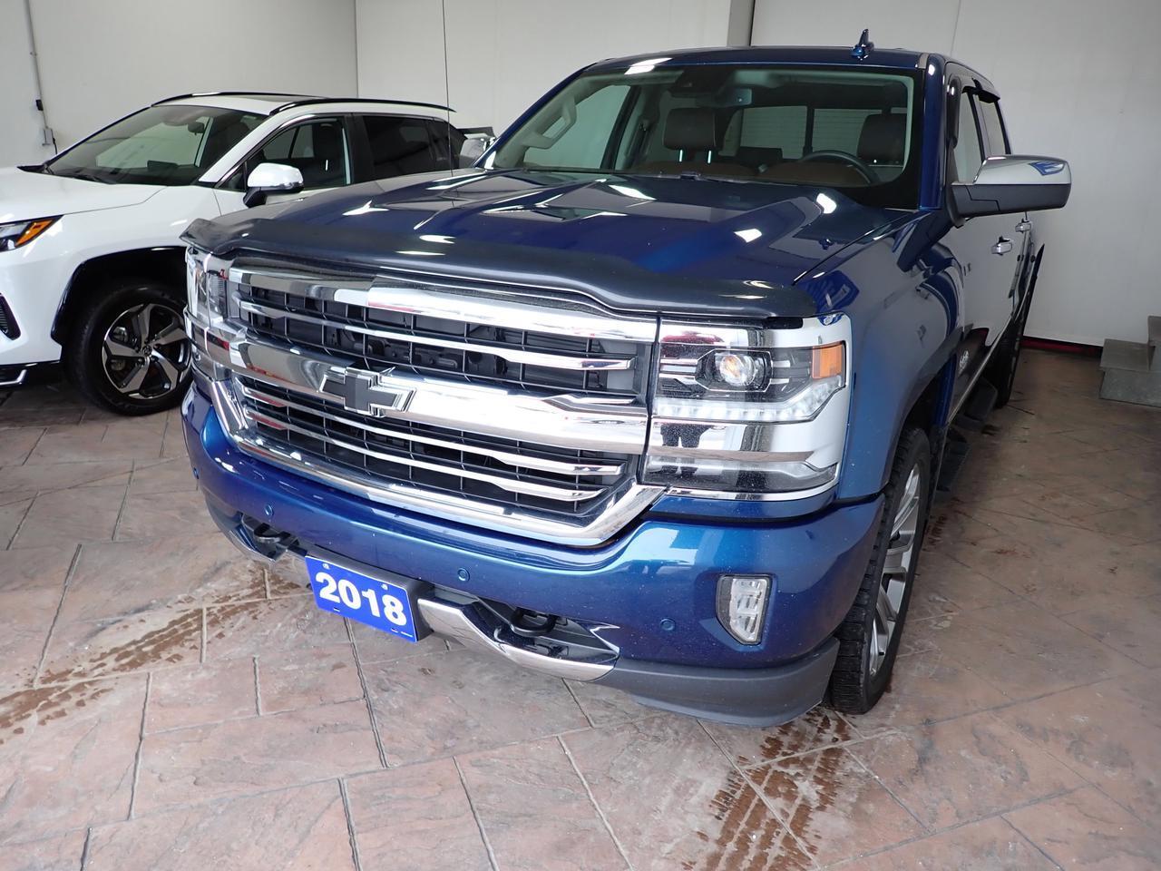 2018 Chevrolet Silverado 1500 High Country 4WD CREW CAB LEATHER NAVI SUNROOF Listowel ON