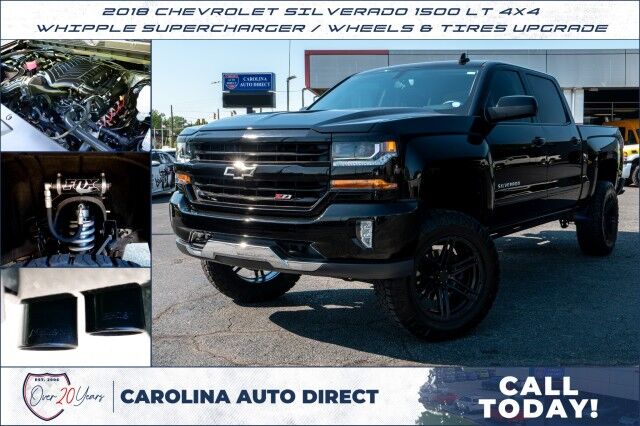 2018 Chevrolet Silverado 1500 LT 4X4 / Whipple Supercharger / Wheels & Tires Upgrade!