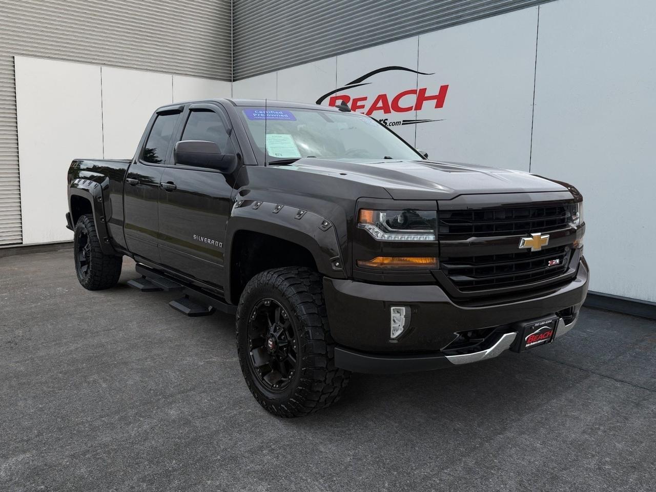 2018 Chevrolet Silverado 1500 LT, BED LINER, TOW PACKAGE , RUNNING BOARDS, BACKUP CAMERA, POWER MIRRORS, BLUETOOTH, CLEAN CARFAX!
