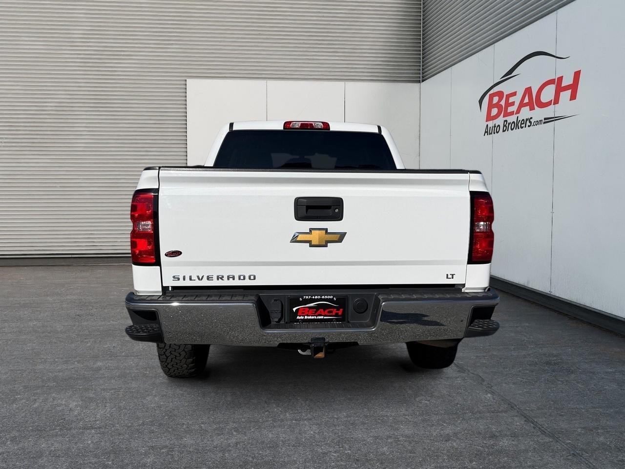 2018 Chevrolet Silverado 1500 LT, BLUETOOTH, TONNEAU COVER, BED LINER, TOW PACKAGE, POWER MIRRORS, TOW HOOKS, ONLY 1 OWNER! Norfolk VA