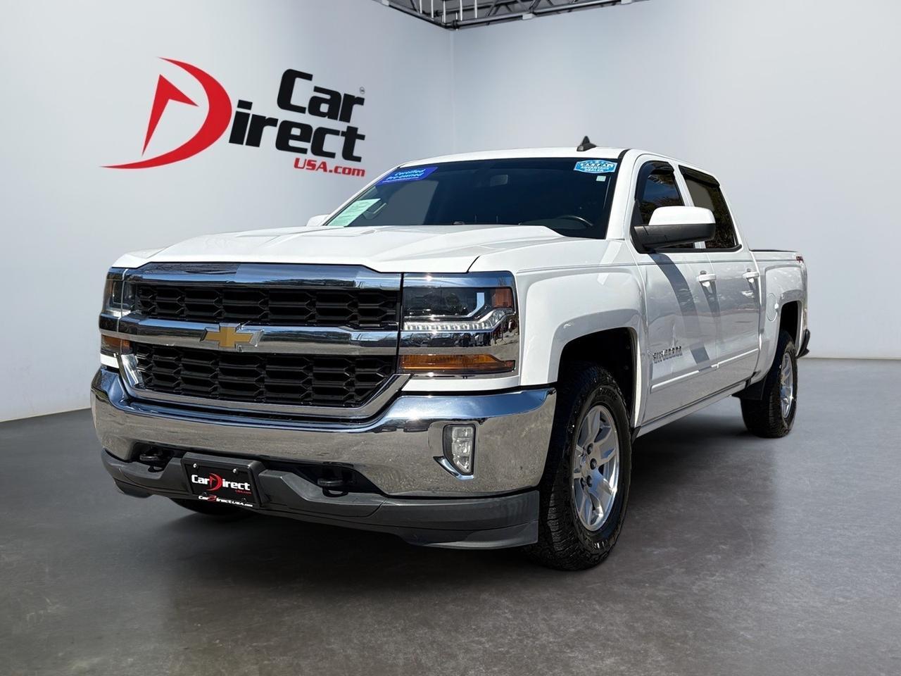 2018 Chevrolet Silverado 1500 LT, TOW PACKAGE, GARAGE DOOR OPENER, REAR BUMPER STEP, BACKUP CAMERA, APPLE CARPLAY/ANDROID AUTO, NAVIGATION, COME TEST DRIVE THIS CHEVY TODAY!