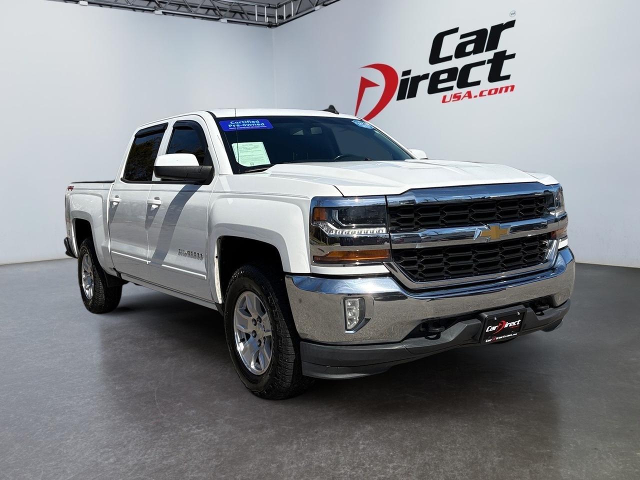 2018 Chevrolet Silverado 1500 LT, TOW PACKAGE, GARAGE DOOR OPENER, REAR BUMPER STEP, BACKUP CAMERA, APPLE CARPLAY/ANDROID AUTO, NAVIGATION, COME TEST DRIVE THIS CHEVY TODAY! Virginia Beach VA