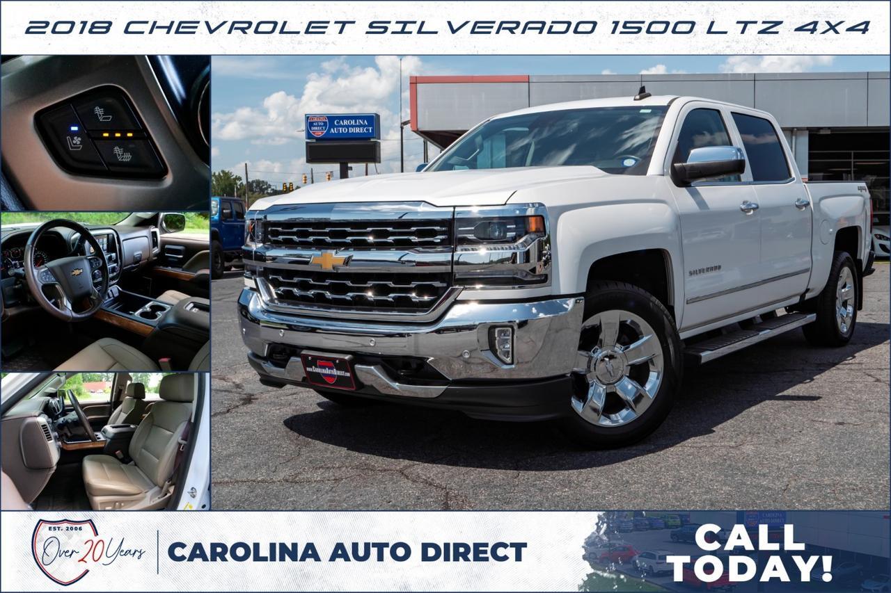 2018 Chevrolet Silverado 1500 LTZ 4X4 / Plus Package / Leather Seats / 5.3L V8!
