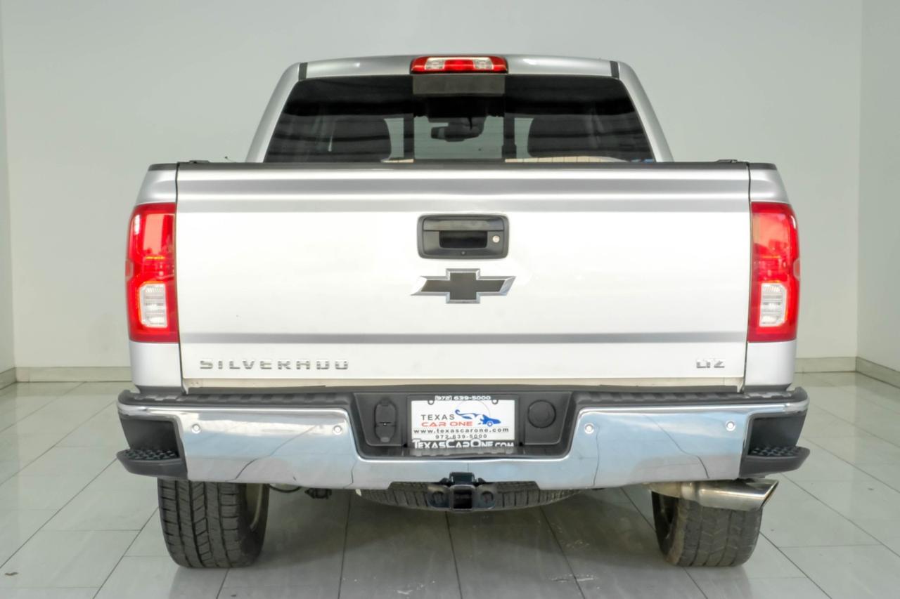 2018 Chevrolet Silverado 1500 LTZ CREW CAB 4WD AUTOMATIC LEATHER HEATED AND COOLED SEATS REAR Carrollton TX