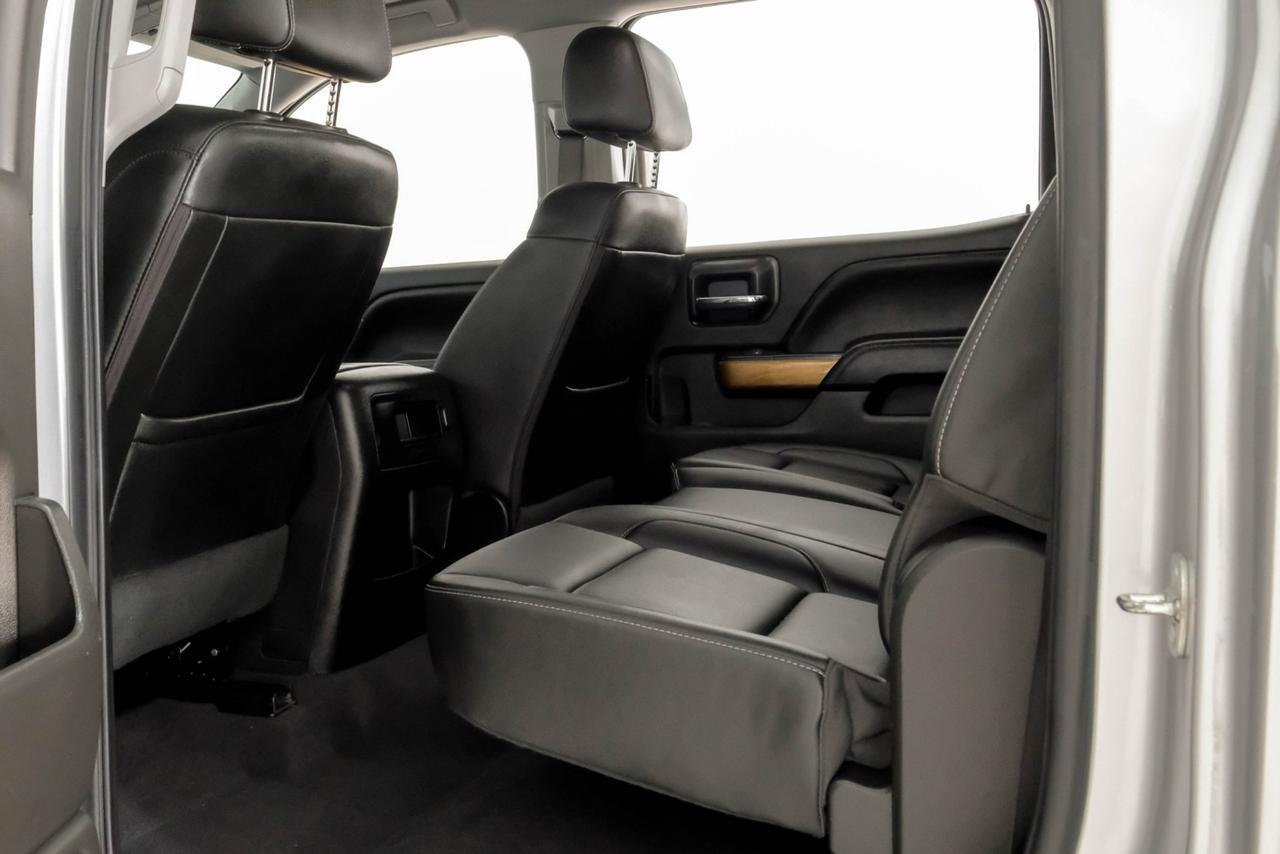 2018 Chevrolet Silverado 1500 LTZ CREW CAB 4WD AUTOMATIC LEATHER HEATED AND COOLED SEATS REAR Carrollton TX