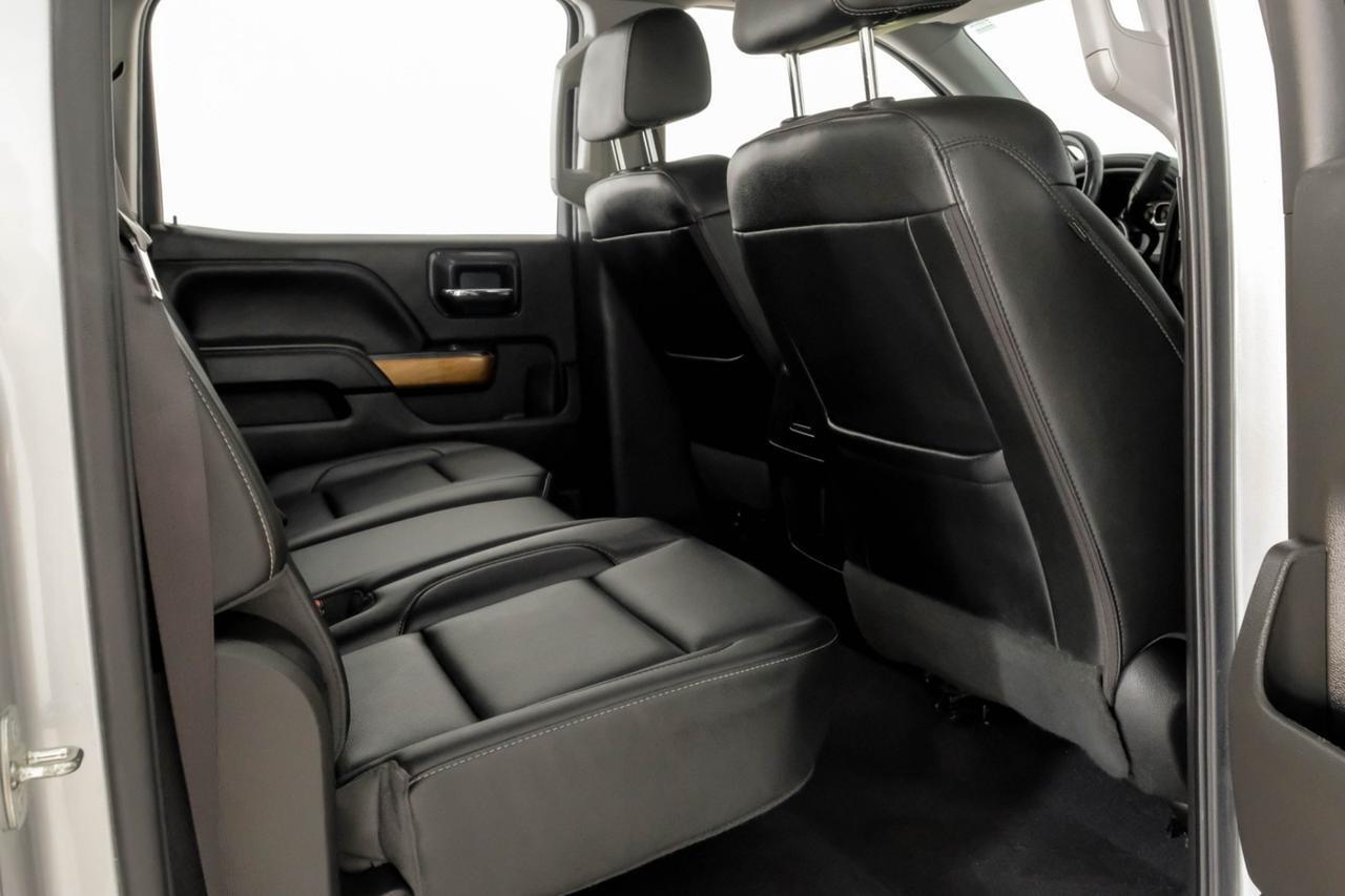 2018 Chevrolet Silverado 1500 LTZ CREW CAB 4WD AUTOMATIC LEATHER HEATED AND COOLED SEATS REAR Carrollton TX