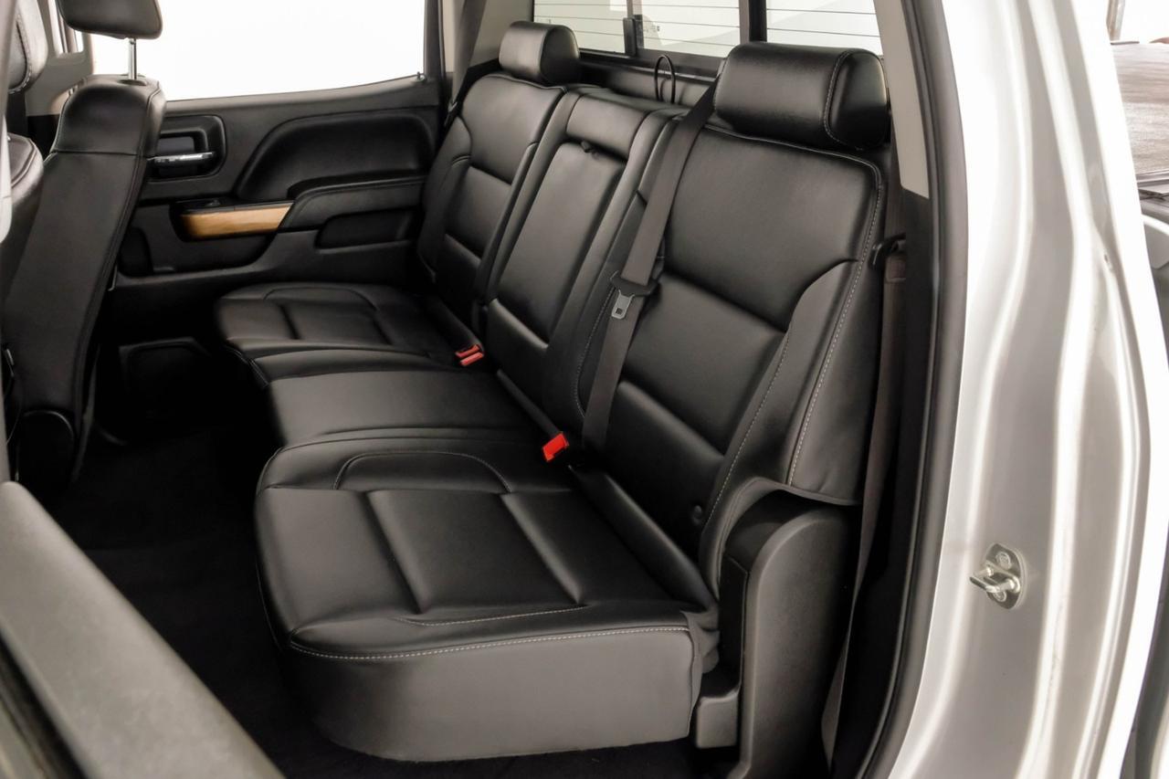 2018 Chevrolet Silverado 1500 LTZ CREW CAB 4WD AUTOMATIC LEATHER HEATED AND COOLED SEATS REAR Carrollton TX