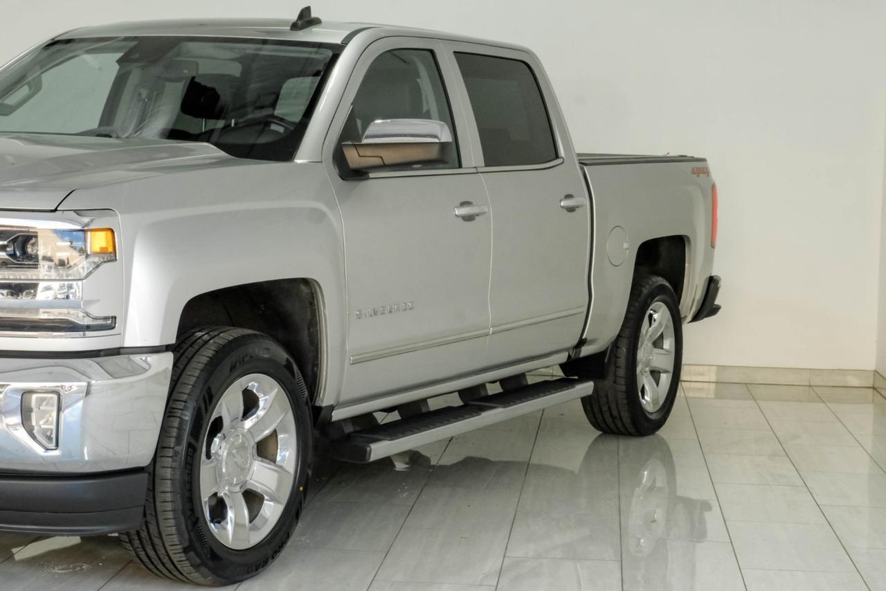 2018 Chevrolet Silverado 1500 LTZ CREW CAB 4WD AUTOMATIC LEATHER HEATED AND COOLED SEATS REAR Carrollton TX