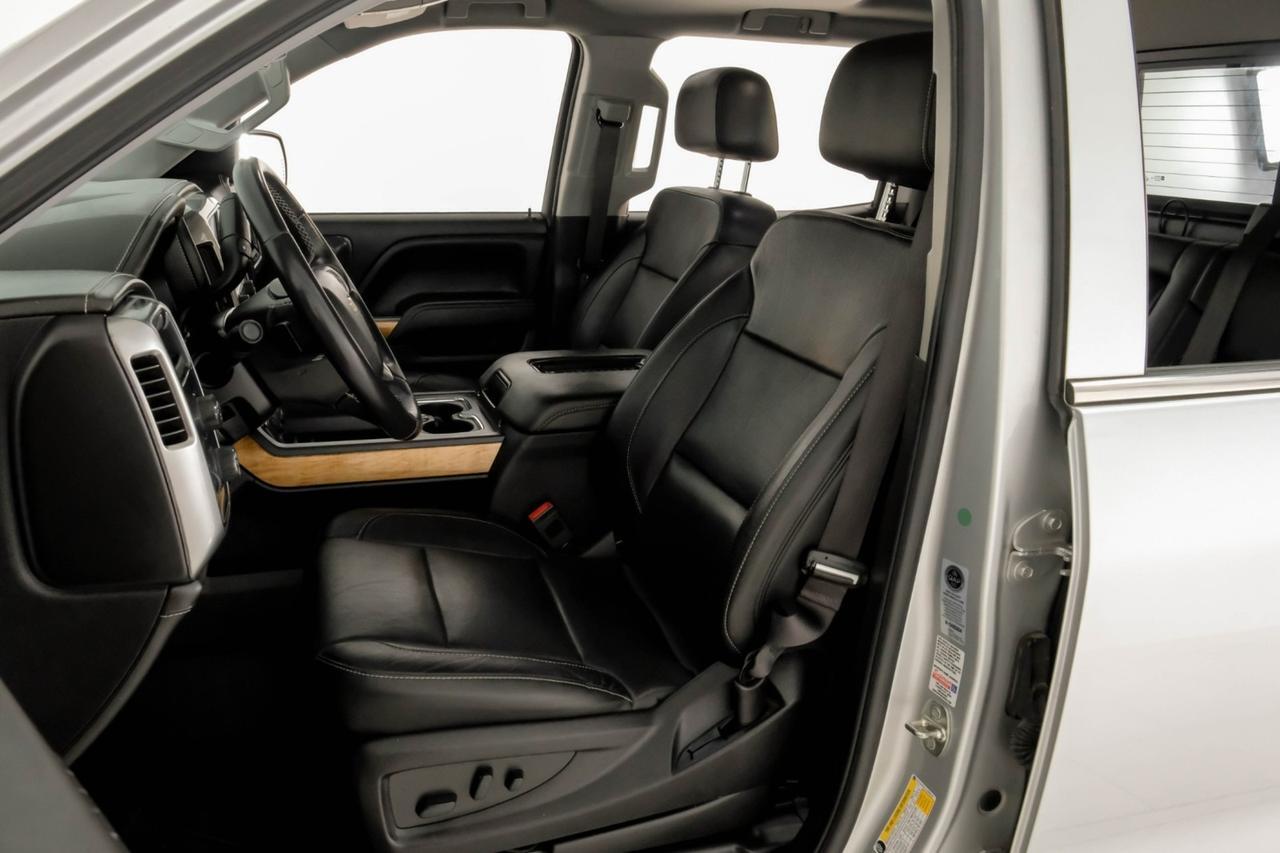 2018 Chevrolet Silverado 1500 LTZ CREW CAB 4WD AUTOMATIC LEATHER HEATED AND COOLED SEATS REAR Carrollton TX