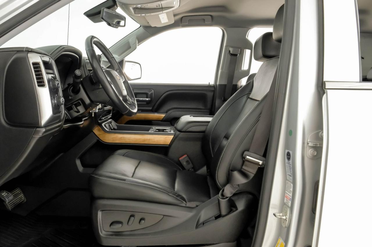 2018 Chevrolet Silverado 1500 LTZ CREW CAB 4WD AUTOMATIC LEATHER HEATED AND COOLED SEATS REAR Carrollton TX