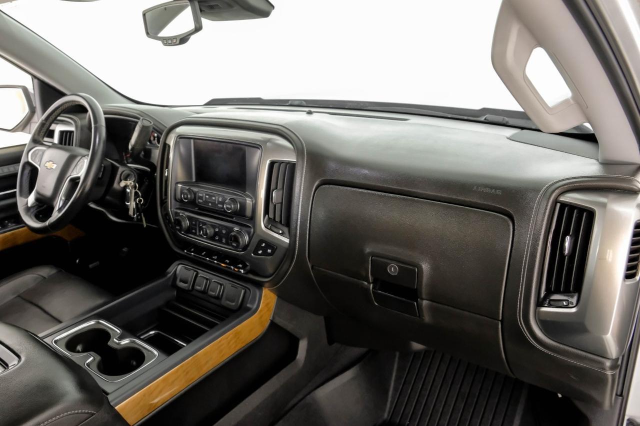 2018 Chevrolet Silverado 1500 LTZ CREW CAB 4WD AUTOMATIC LEATHER HEATED AND COOLED SEATS REAR Carrollton TX