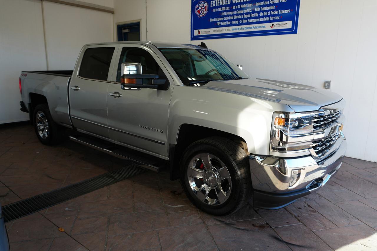 2018 Chevrolet Silverado 1500 LTZ CREW CAB 4WD LEATHER NAVI SUNROOF 6.5 BOX Listowel ON