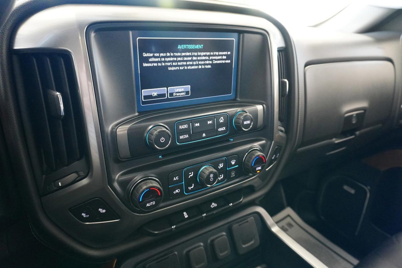 2018 Chevrolet Silverado 1500 LTZ CREW CAB 4WD LEATHER NAVI SUNROOF 6.5 BOX Listowel ON