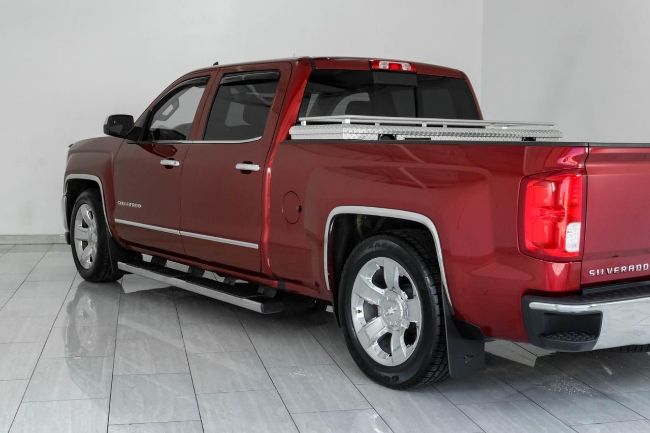 2018 Chevrolet Silverado 1500 LTZ CREW CAB SPORT PKG LEATHER SEATS REAR CAMERA BOSE SOUND RUNNING BOARDS TOW HITCH Carrollton TX