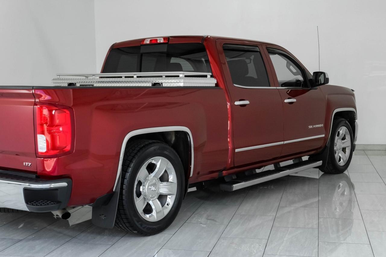 2018 Chevrolet Silverado 1500 LTZ CREW CAB SPORT PKG LEATHER SEATS REAR CAMERA BOSE SOUND RUNNING BOARDS TOW HITCH Carrollton TX