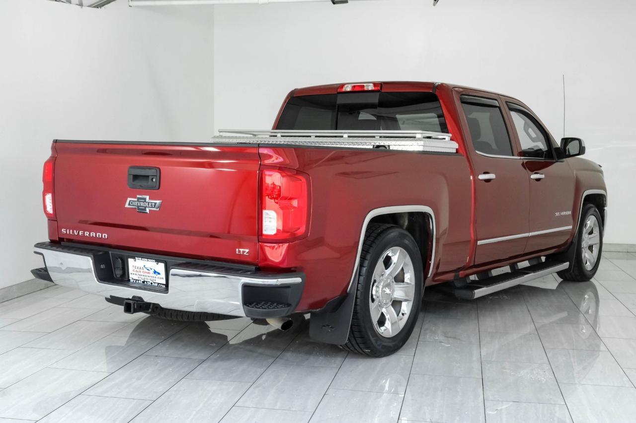 2018 Chevrolet Silverado 1500 LTZ CREW CAB SPORT PKG LEATHER SEATS REAR CAMERA BOSE SOUND RUNNING BOARDS TOW HITCH Carrollton TX
