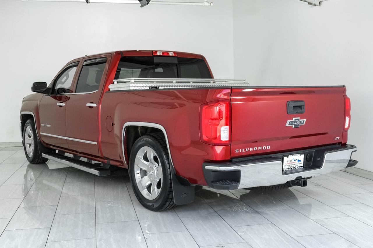 2018 Chevrolet Silverado 1500 LTZ CREW CAB SPORT PKG LEATHER SEATS REAR CAMERA BOSE SOUND RUNNING BOARDS TOW HITCH Carrollton TX