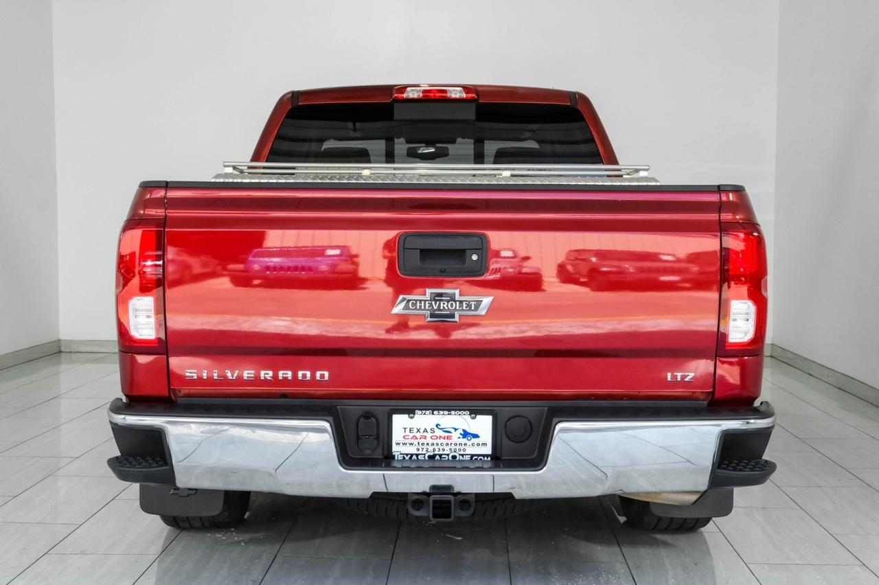 2018 Chevrolet Silverado 1500 LTZ CREW CAB SPORT PKG LEATHER SEATS REAR CAMERA BOSE SOUND RUNNING BOARDS TOW HITCH Carrollton TX
