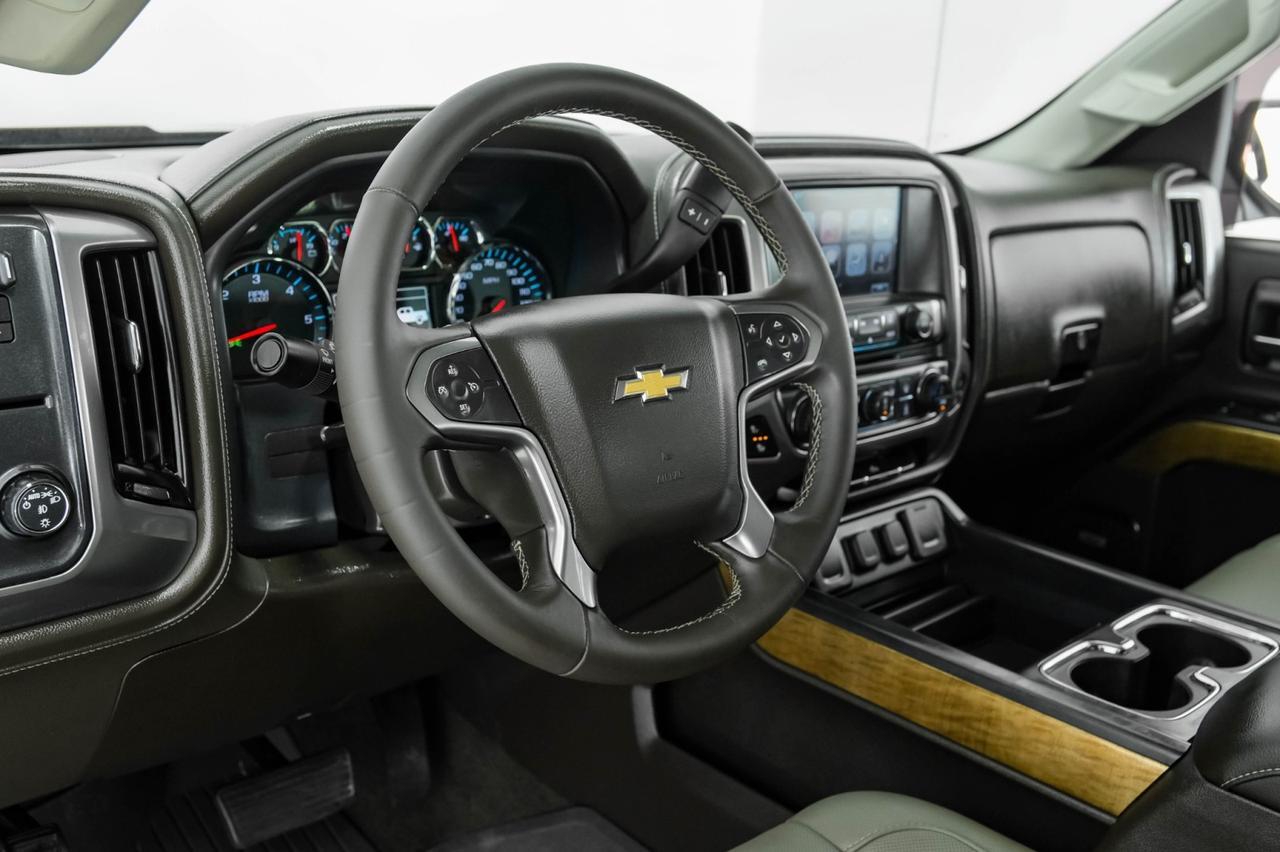 2018 Chevrolet Silverado 1500 LTZ CREW CAB SPORT PKG LEATHER SEATS REAR CAMERA BOSE SOUND RUNNING BOARDS TOW HITCH Carrollton TX