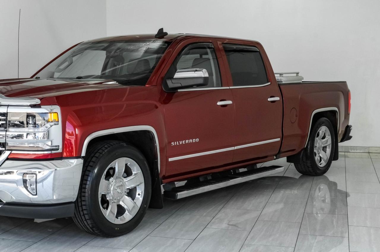 2018 Chevrolet Silverado 1500 LTZ CREW CAB SPORT PKG LEATHER SEATS REAR CAMERA BOSE SOUND RUNNING BOARDS TOW HITCH Carrollton TX