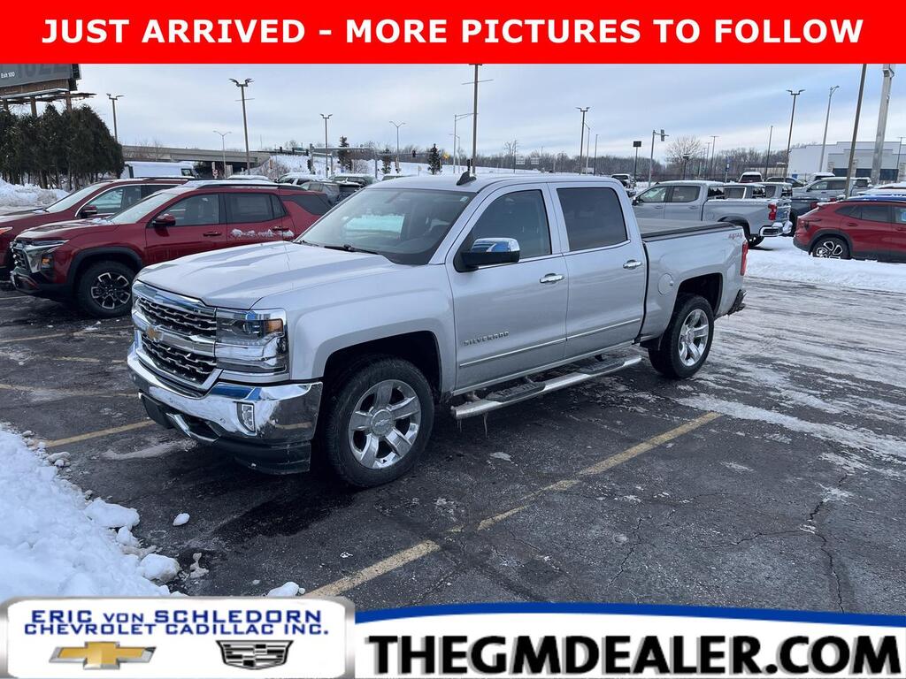 2018 Chevrolet Silverado 1500 LTZ Crew Cab 4WD w/SportPkg 20s Bose ParkAssist HeatedSteeringWheel Milwaukee WI