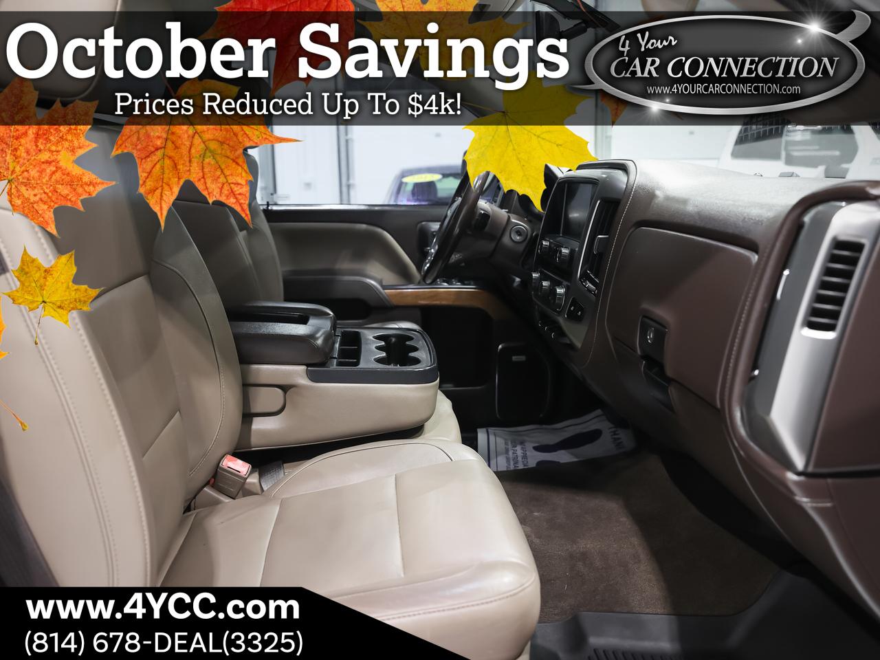2018 Chevrolet Silverado 1500 LTZ Extended Cab 4WD Cranberry PA