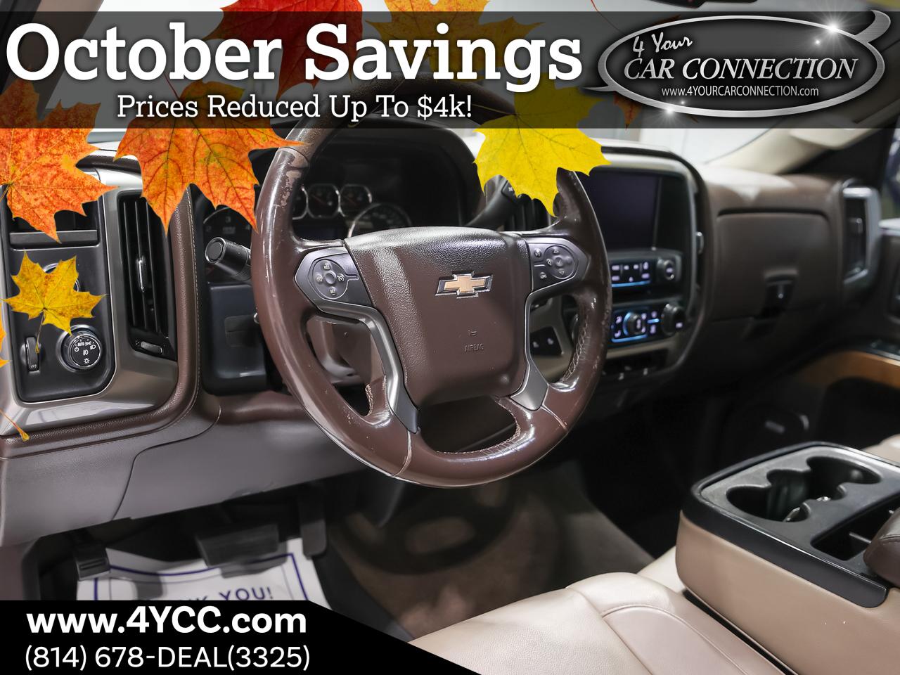 2018 Chevrolet Silverado 1500 LTZ Extended Cab 4WD Cranberry PA