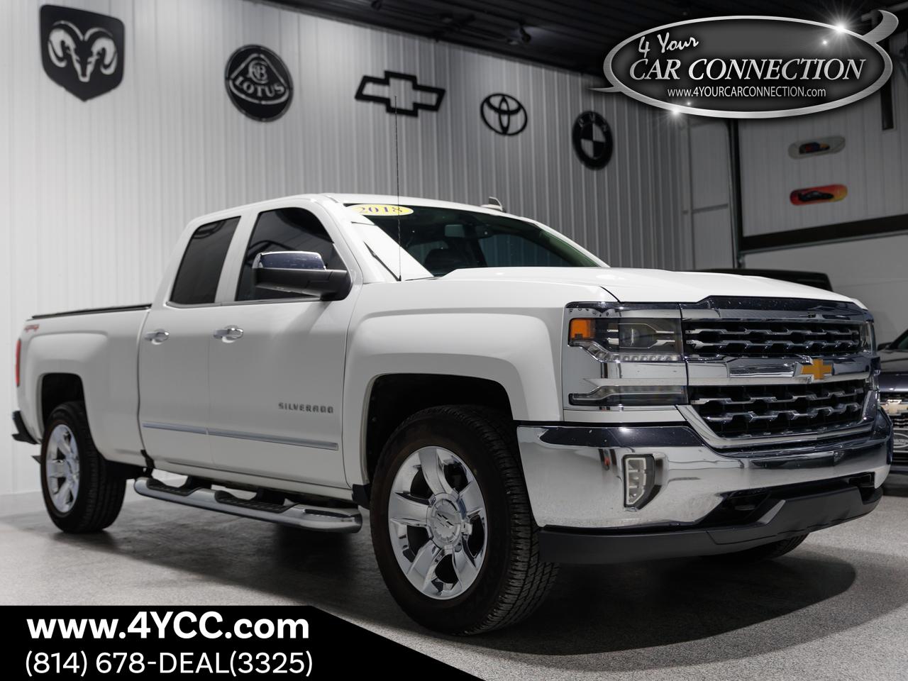 2018 Chevrolet Silverado 1500 LTZ Extended Cab 4WD