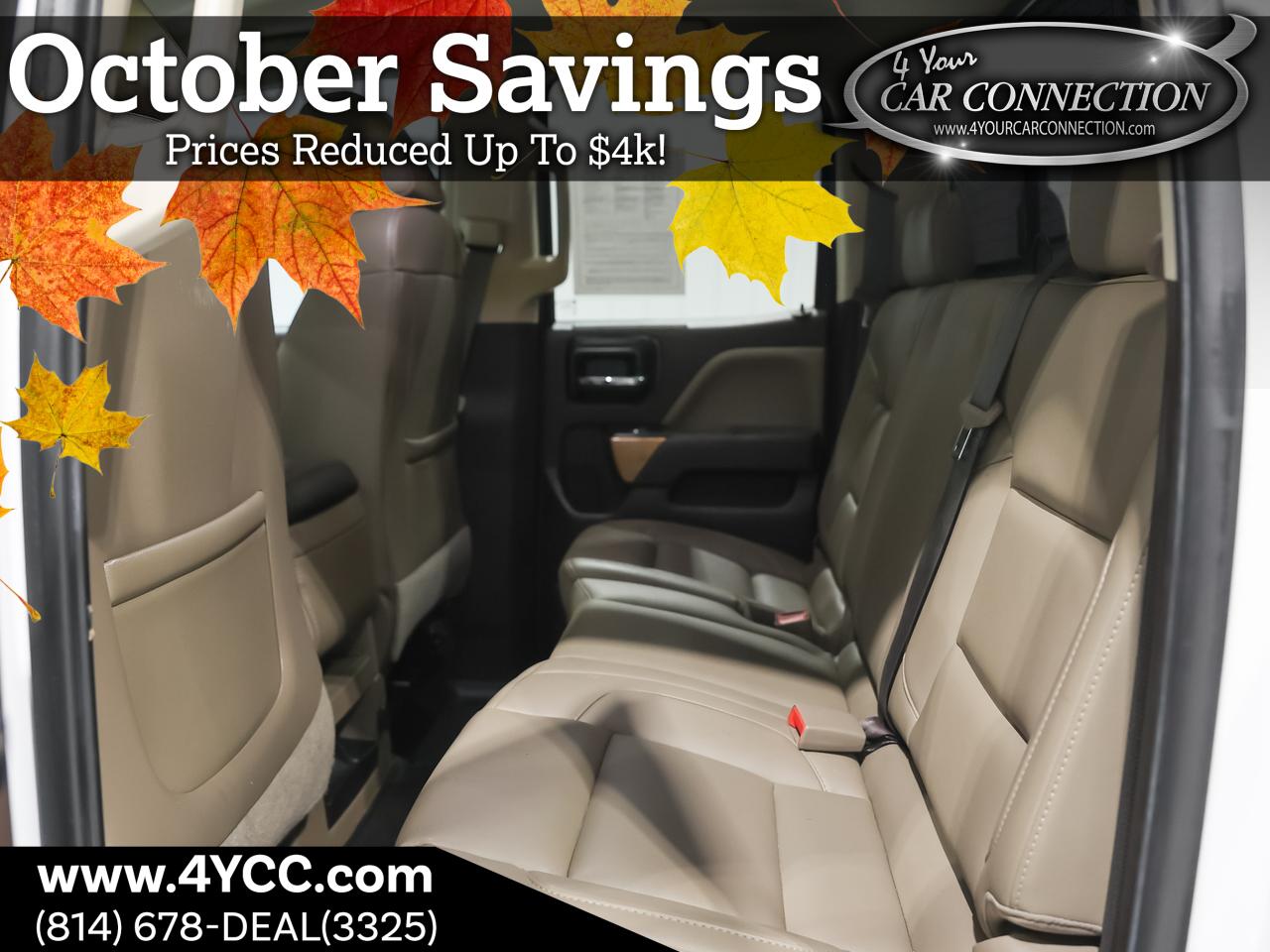 2018 Chevrolet Silverado 1500 LTZ Extended Cab 4WD Cranberry PA