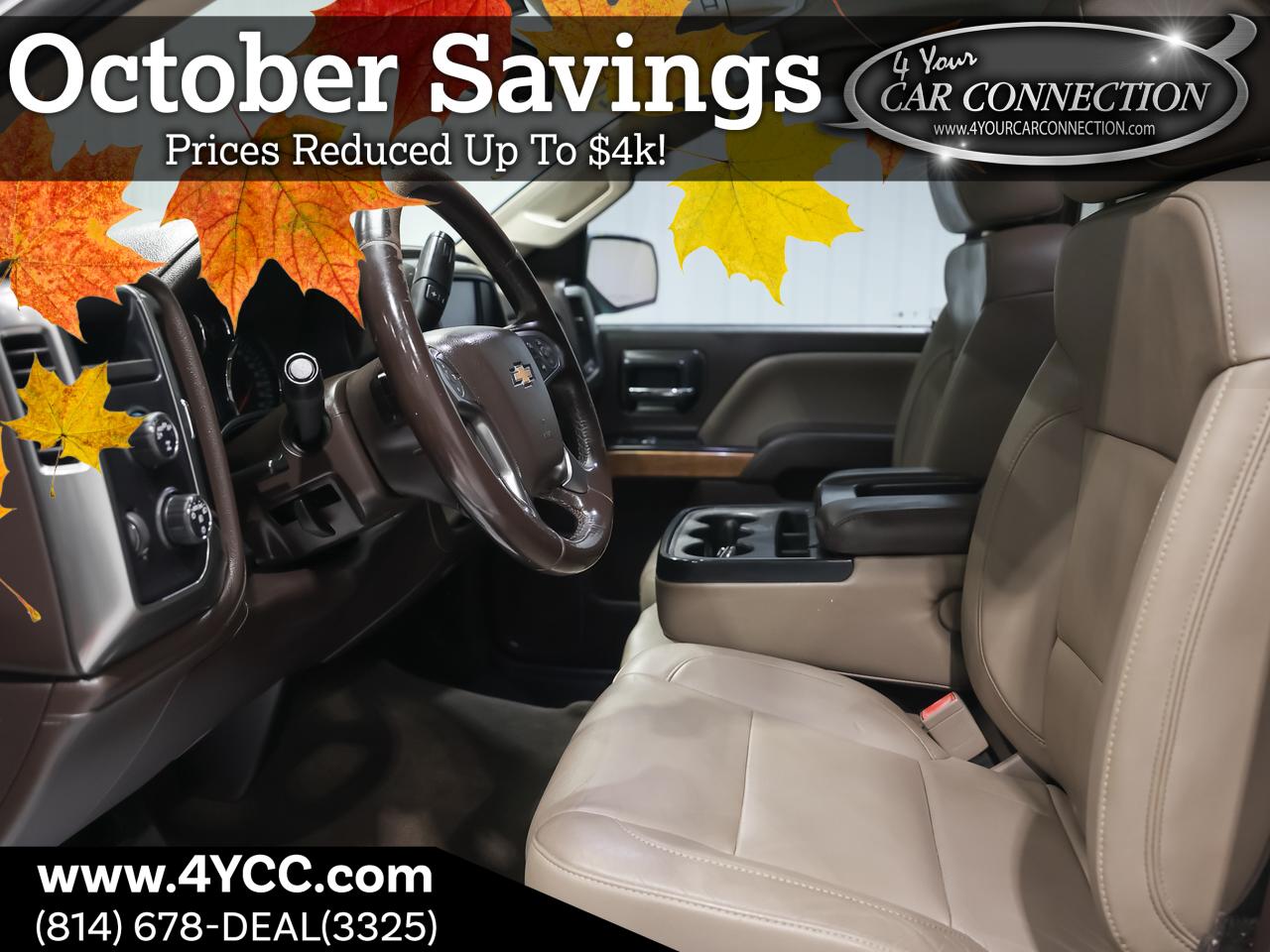 2018 Chevrolet Silverado 1500 LTZ Extended Cab 4WD Cranberry PA