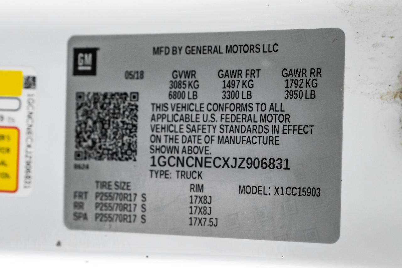 2018 Chevrolet Silverado 1500 WORK TRUCK REGULAR CAB AUTOMATIC REAR CAMERA BLUETOOTH CRUISE CO Carrollton TX