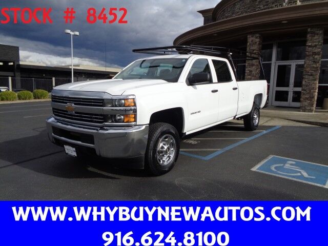 2018 Chevrolet Silverado 2500HD ~ Crew Cab ~ 4x4 ~ Rack ~ Only 76K Miles!