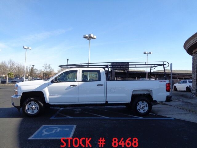 2018 Chevrolet Silverado 2500HD ~ Crew Cab ~ 4x4 ~ Rack ~ Only 79K Miles! Rocklin CA